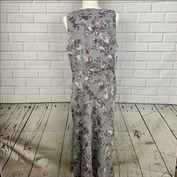 🔥RACHEL RACHEL ROY🔥GILES SLEEVELESS PRINT DRESS SIZE 12 NWT - Picture 5 of 5